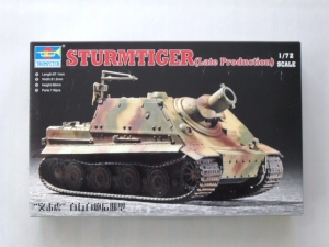 TRUMPETER 1/72 07247 STURMTIGER LATE PRODUCTION